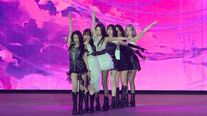 '4년만의 완전체 무대' GFRIEND 여자친구 직캠 (Rough &Time for the moon night) / 2025 Golden Disc Awards