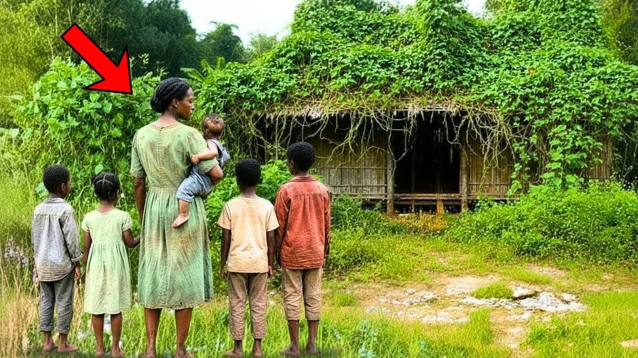 A Patroa Rica Pagou A Viúva Com Uma Casa Escondida No Meio Da Floresta Após 10 Anos Trabalhados...