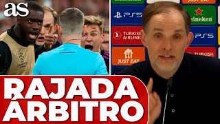 La RAJADA de TUCHEL contra el ÁRBITRO del REAL MADRID 2 - BAYERN 1