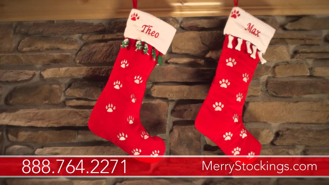 Personalized Pet Christmas Stockings