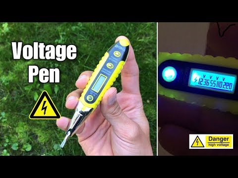How To Use Digital Voltage Tester Pen