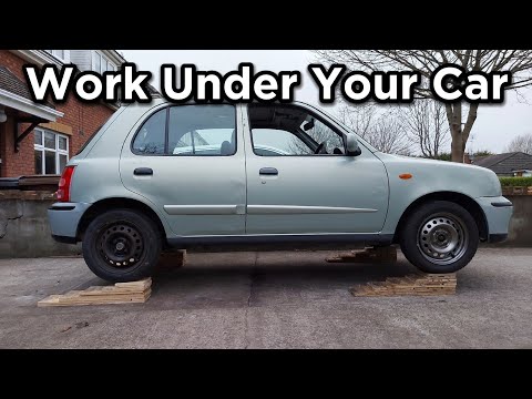 Is It Safe To Work Under A Car On Ramps