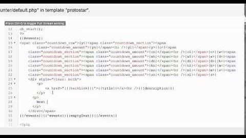 Template Overrides for DPCalendar