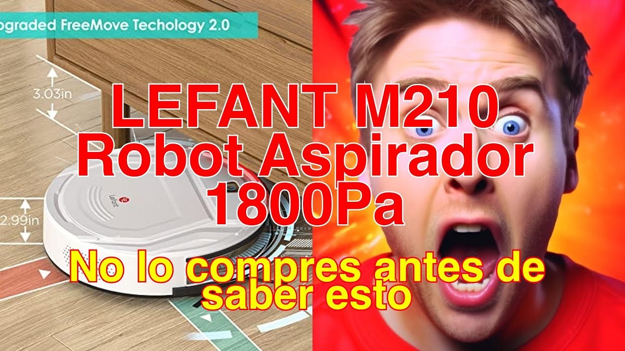 Analizamos la aspiradora inteligente Lefant M1 