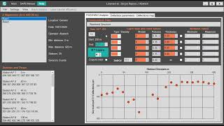 2.4 Backcalculation of multiple raw data files using multiple pavement sections