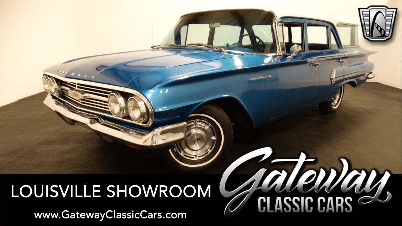 1960 Chevrolet Brookwood, Gateway Classic Cars Louisville 2471 LOU YouTube