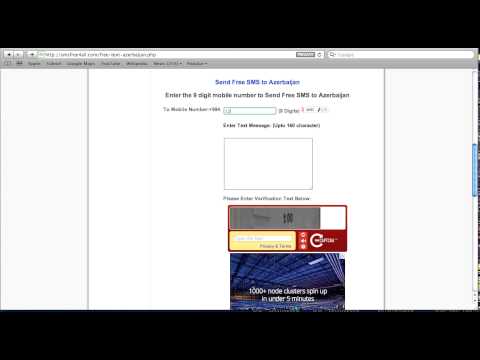 Video: Paano Magpadala Ng Libreng SMS Sa Azerbaijan