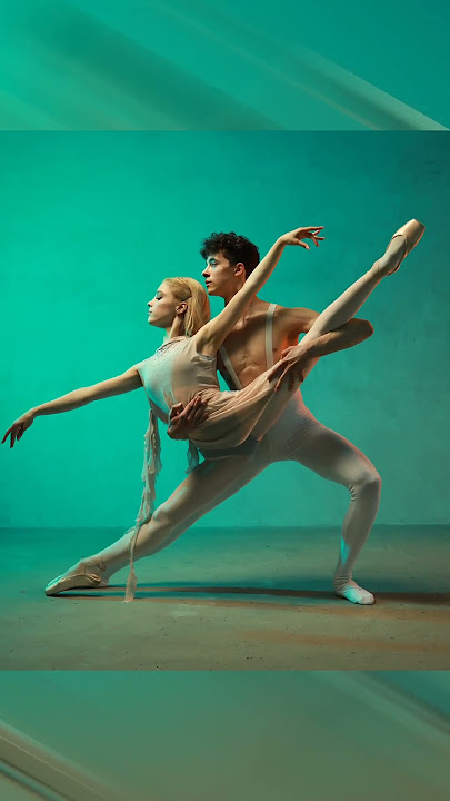 🇺🇦 Model poses for photoshoot📸 Ballet. Models Anna and Artem