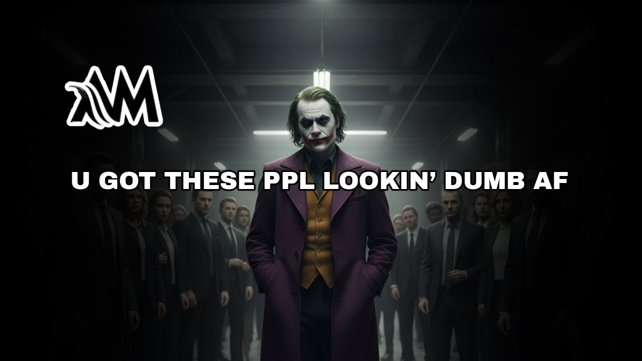 DA WAY U APPLYIN’ PRESSURE THAT’S BORDERLINE CRIMINAL 💯 U GOT THESE PPL LOOKIN’ DUMB AF💪Joker Speech