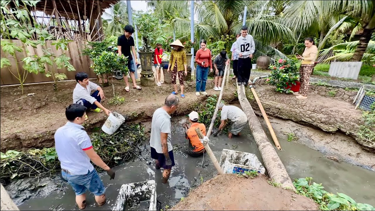 TÁT AO CÁ RÔ KHỦNG GẦN 100 KÝ CÙNG KÊNH MẬP FOOD - CHÒI LÁ QUÊ # T 118 