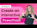 10 ways to make an interactive powerpoint presentation