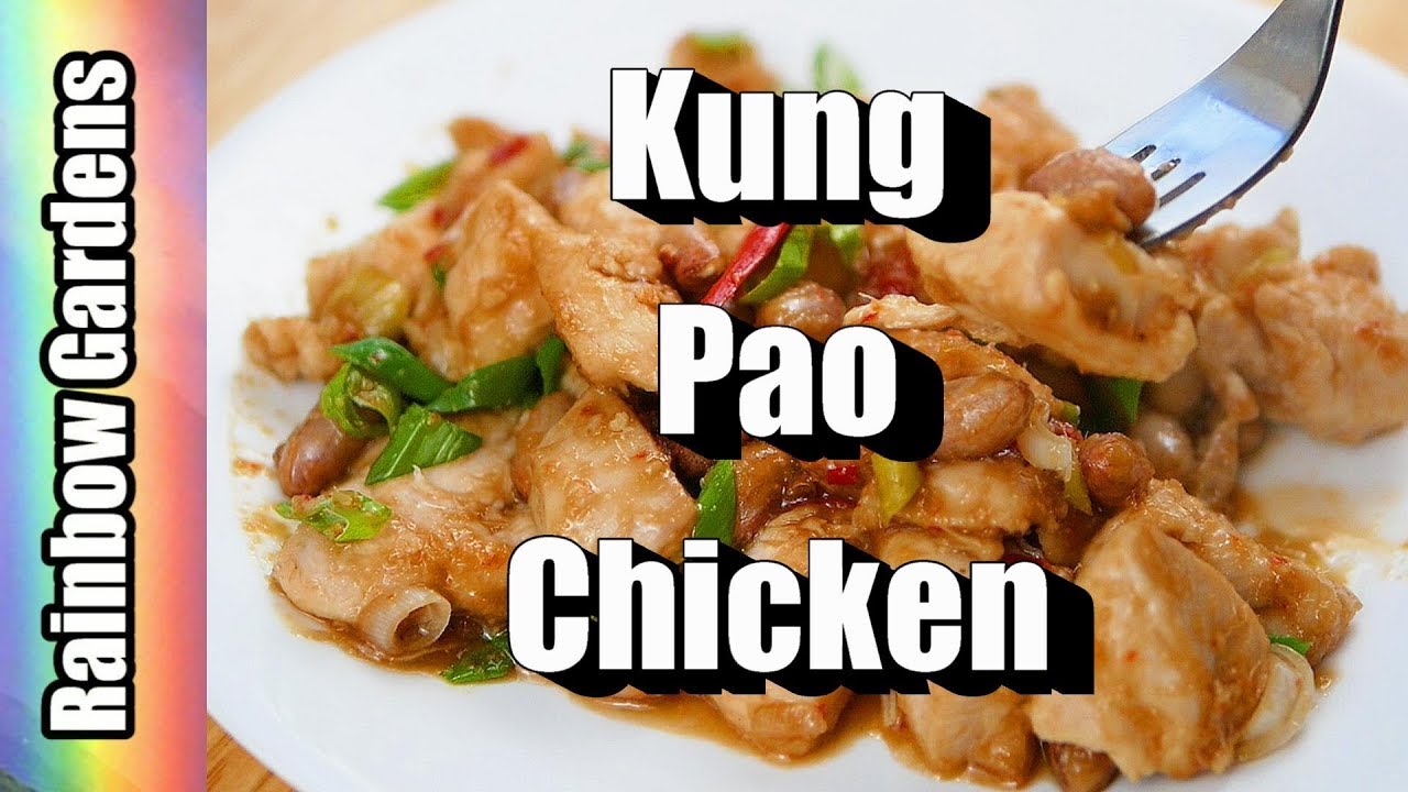 Kung Pao Chicken Recipe with Garden Tein Tsin Peppers and Scallions ...