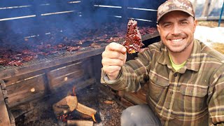 Alaskan Moose Jerky & Pemmican | Preserving Meat by Smoking