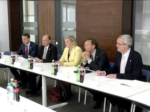 იუსტიციის მინისტრი ნიდერლანდის სენატის თავმჯდომარეს შეხვდა