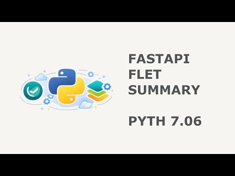 33 Separation of Concerns in Flet + FastAPI: Two Servers, One App (and How to Test with curl) 7.06