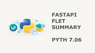 33 Separation of Concerns in Flet + FastAPI: Two Servers, One App (and How to Test with curl) 7.06