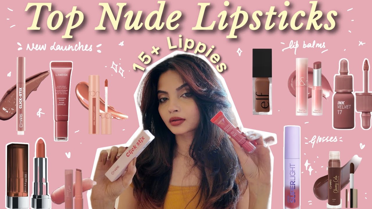 Reviewing All Of My Nude Lip Products ♡ Viral New Launches 🎀 Mars, Laneige, Elf, Nykaa ☆