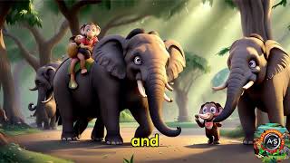 The Adventures of Monkey Elephant | Jungle Beat: Munki &Trunk | Kids Cartoon 2024 #anime #adventure