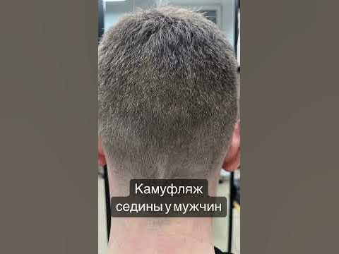 Камуфляж седины у мужчин #волосы #камуфляж #седина #сединаумужчин # ...