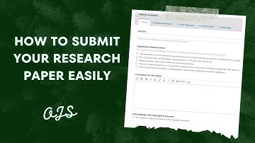 OJS Manuscript Submission Step-by-Step Guide | How to Submit Your Research Paper Easily | New Angle
