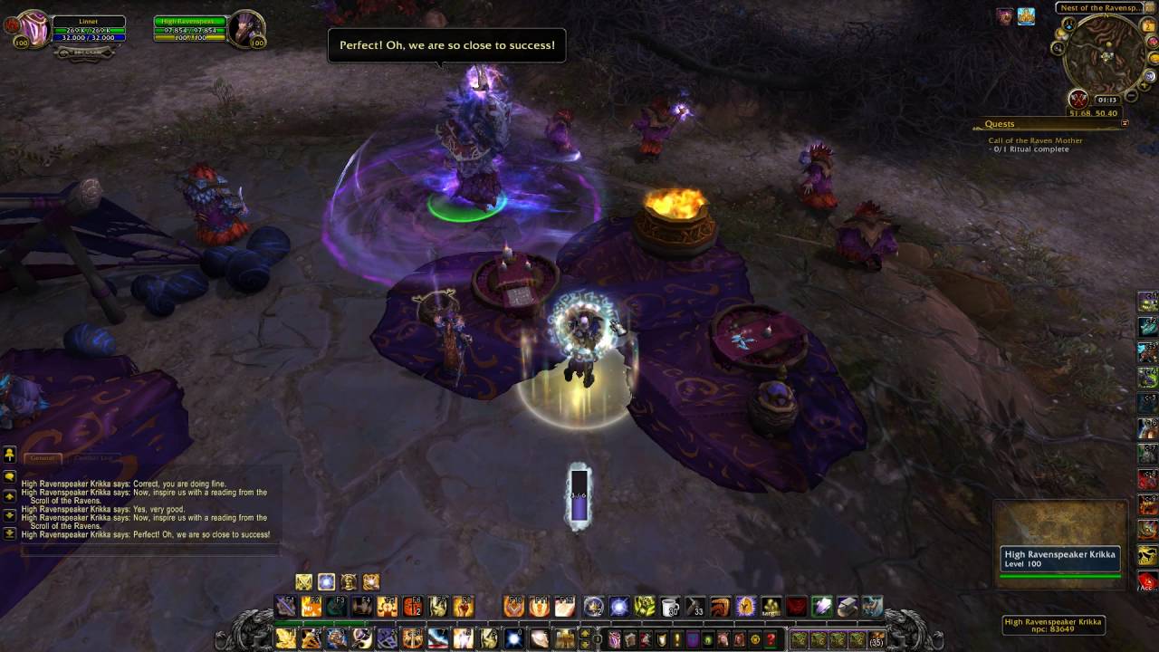 Call Of The Raven Mother Quest ID 35009 Playthrough Spires of Arak