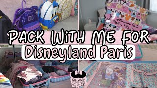 Pack With Me For Disneyland Paris February Half Term 2023