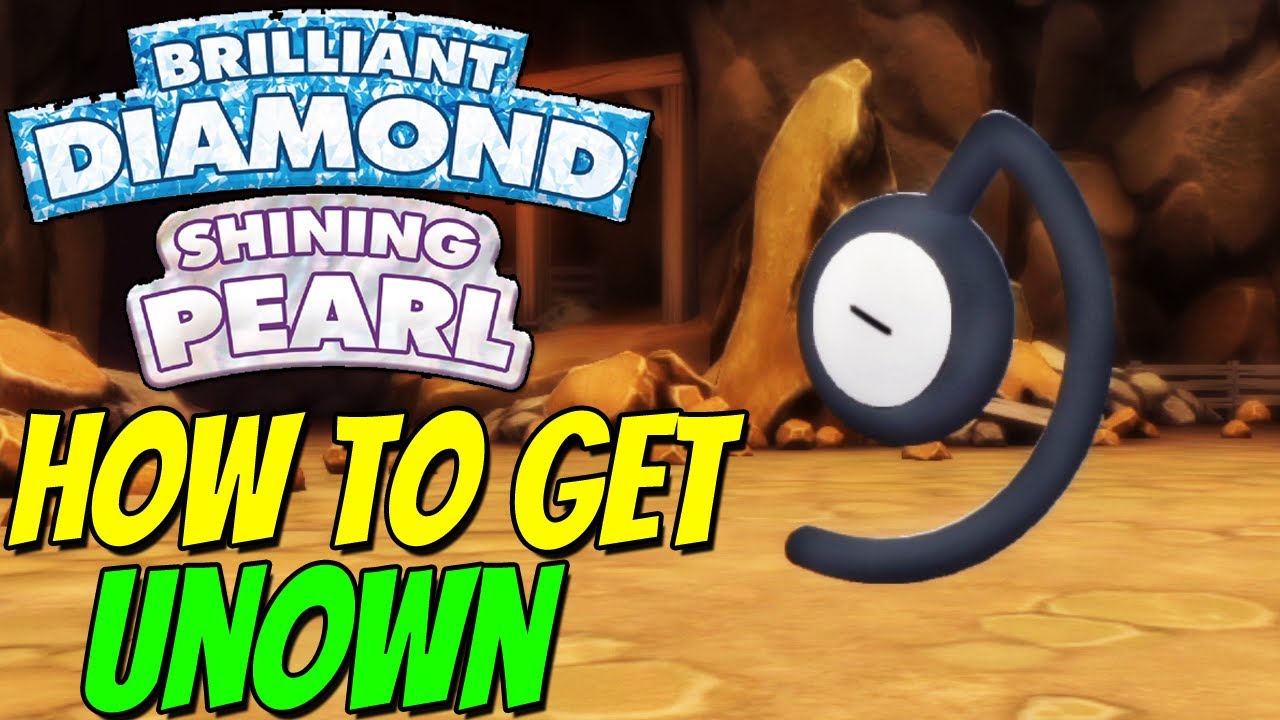 Where to find all Unown forms in Pokemon Brilliant Diamond & Shining Pearl  - Dexerto