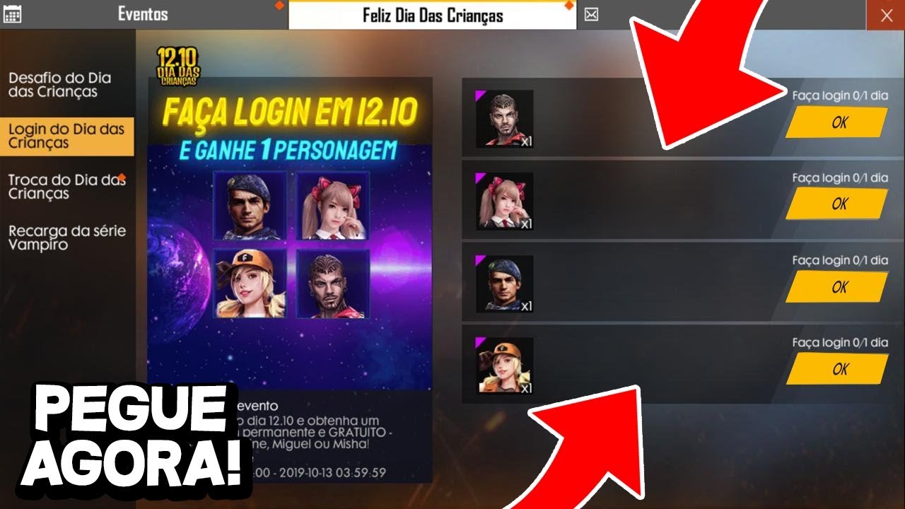 CODIGUIN FF: últimos códigos Free Fire do Dia das Crianças em 2023