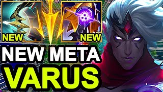 Wild Rift China Varus ADC - New Attack Speed Terminus Varus Build Runes - China New OP Varus Build