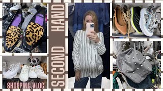 Одяг, сумки, взуття - знахідки в Секонд Хенд / Vlog Second Hand