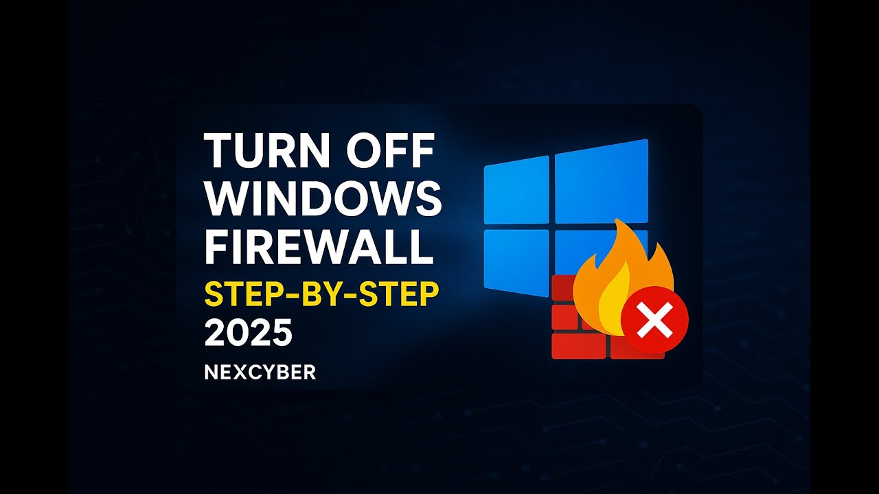 How to Turn Off Windows Firewall in Windows 10 | Step-by-Step Tutorial ...