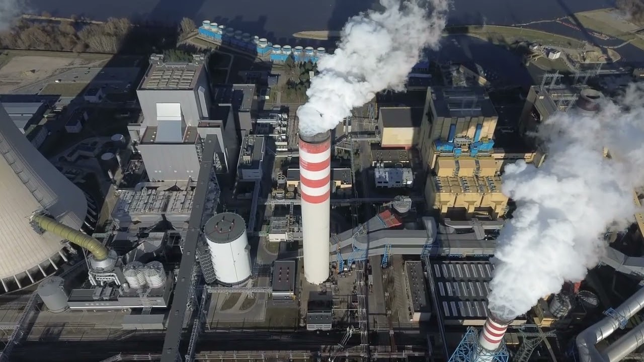 Elektrownia Kozienice z drona