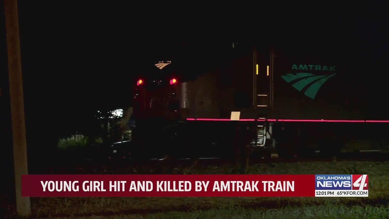 Moore teen hit, killed by Amtrak train - YouTube