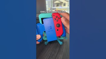 Setting up my ✨NEW✨ BMO Nintendo Switch 😱😭🩵
