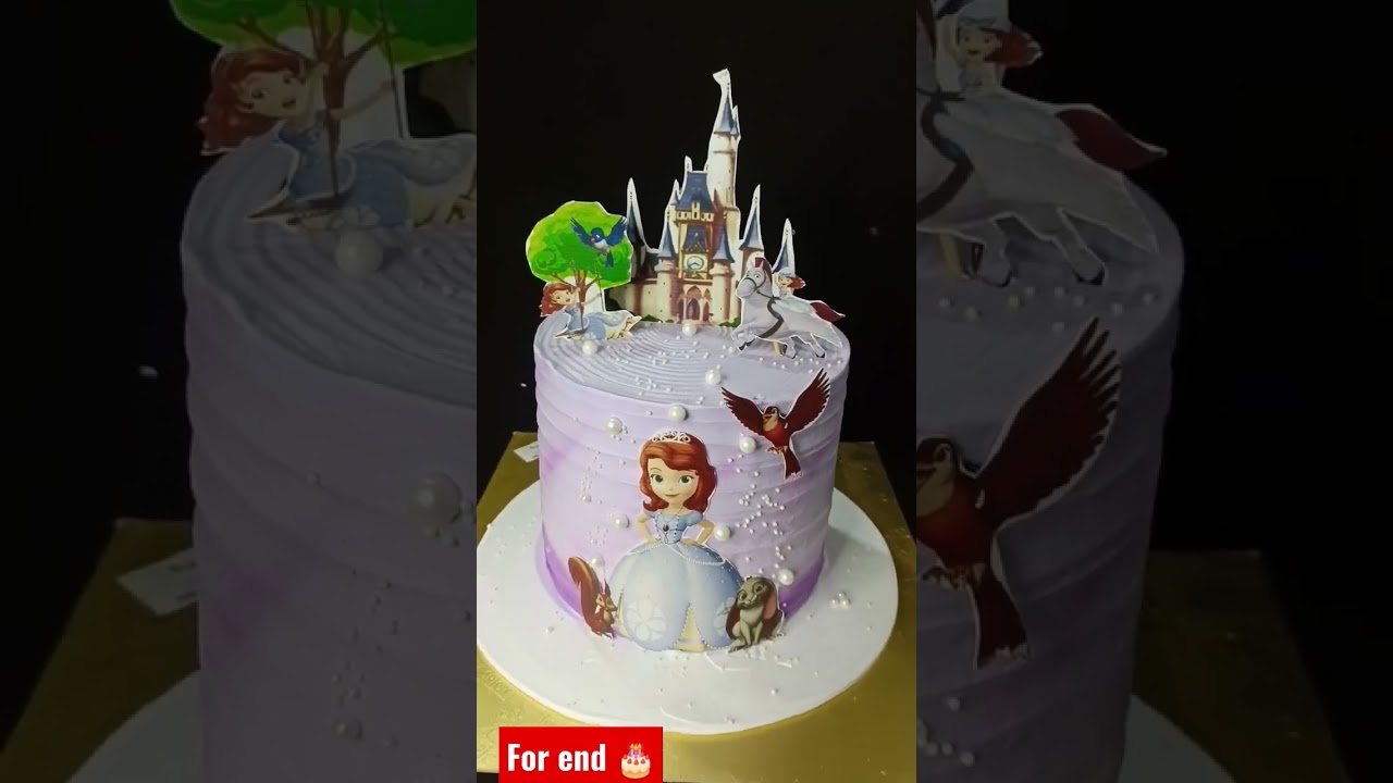 Sofia the first cake | Sofia the first cake design for girls birthday cake 