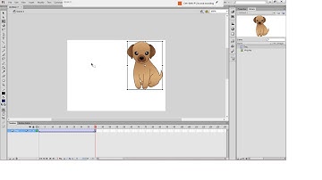Basic animation in Adobe Flash (CS6) - Translation tween