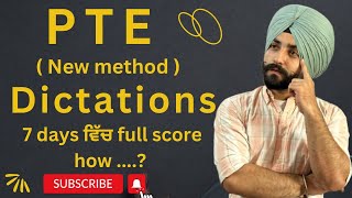 || Dictations || PTE dictations how to improve in 7 days 2023 ( Gurwinder sir )