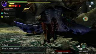 Urgent Quest *7 NAKARKOS (GUNLANCE) MONSTER HUNTER GENERATION ULTIMATE (MHGU/MHXX)