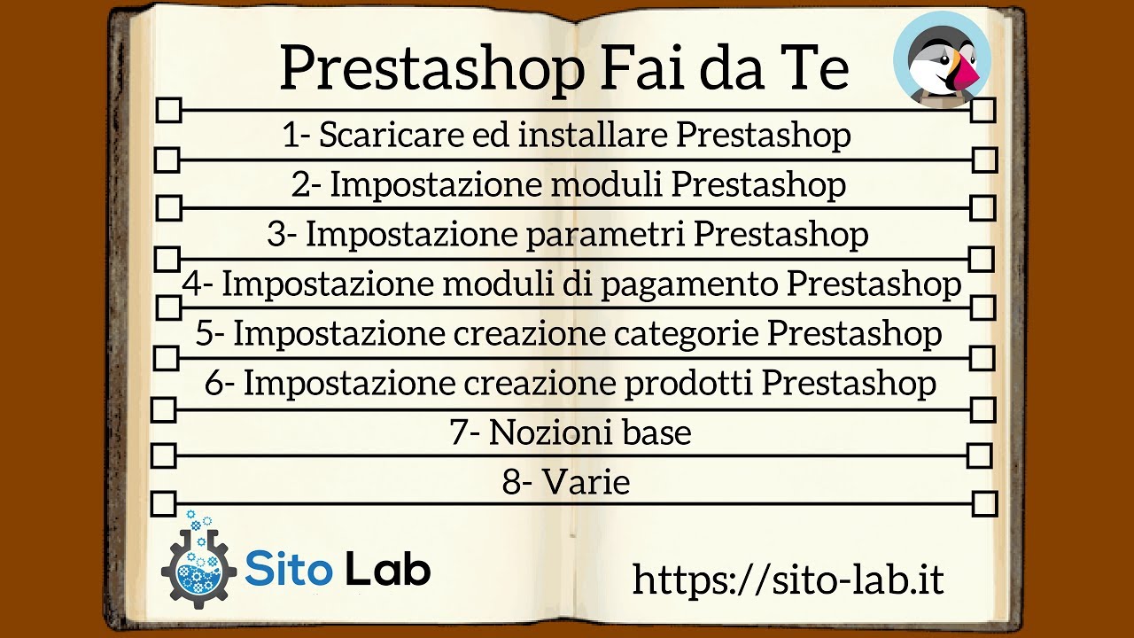 PRESTASHOP SCARICARE