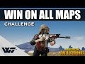 WIN ON ALL MAPS CHALLENGE - Stream challenge, Can I do it? - PUBG