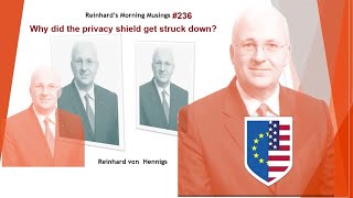 Why did the privacy shield between Europe and the US get struck down?