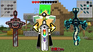 【マインクラフト】すべての能力が進化した『最強の剣』を作れる世界でサバイバルしたらチート級すぎた…！？