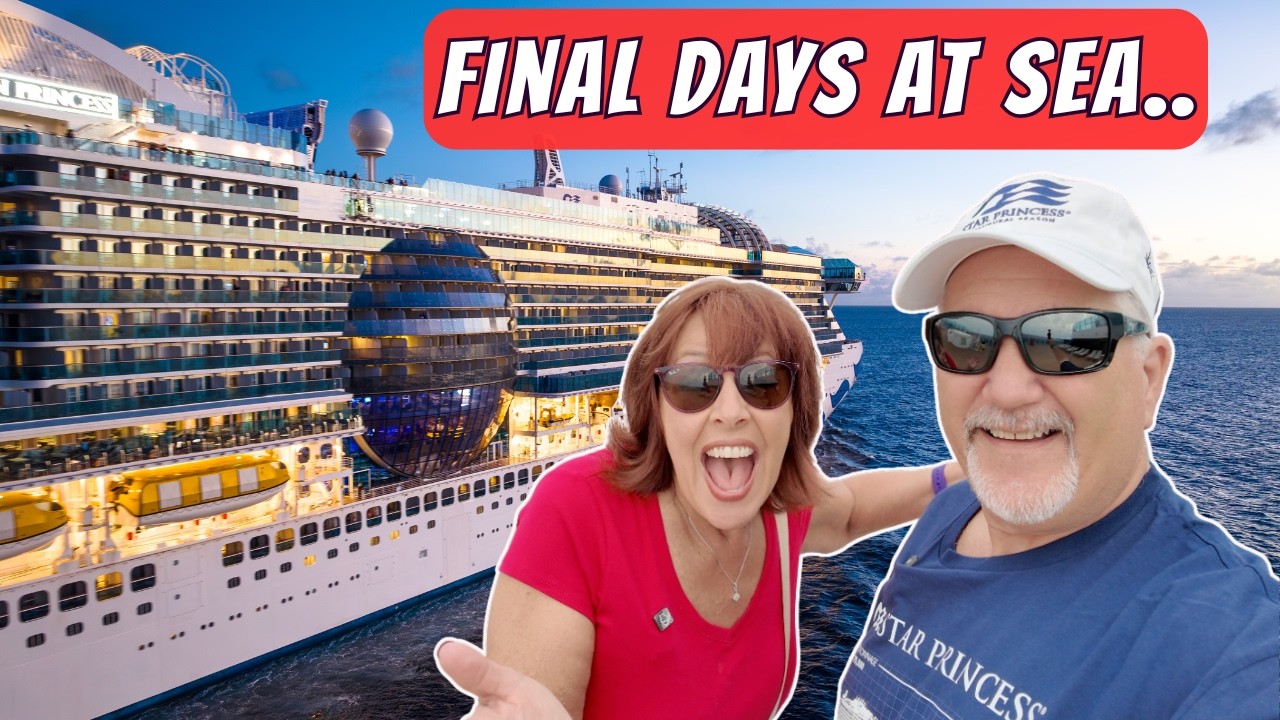 FINAL Days on the Star Princess | Food, Shows and a Chilly Sea Day