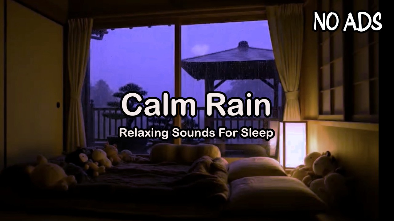 Cozy Rain Ambience Inside a Wooden Cabin Bedroom at Night 🌧️ Fireplace Glow & Relaxing Sleep Sounds
