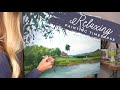 Relaxing Acrylic Painting Timelapse - Golf Course Landscape