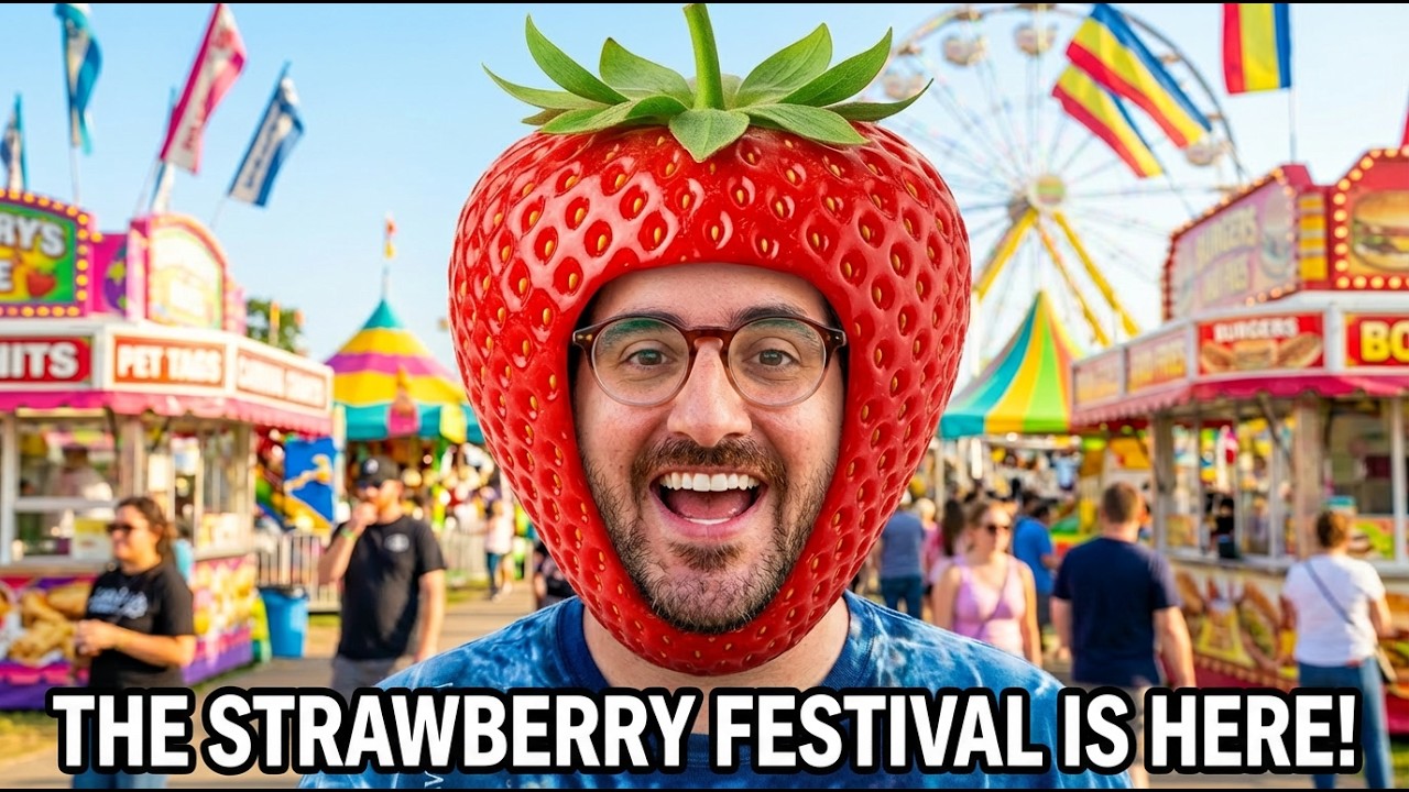 Strawberry Festival 2026 Opening Day | Checking Out The Fair Food, Animals And Rides!!