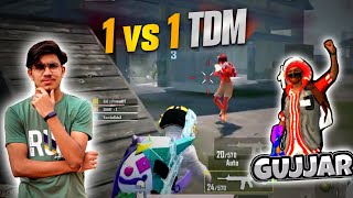 GoDTusharOP VS Gujjar X 😱| 1vs1 tdm intense fight 🥵| fastest player vs aiming player