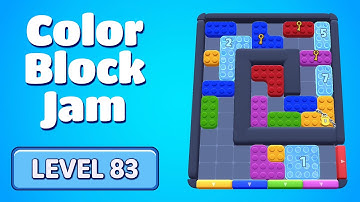 Color Block Jam Level 83 Solution Walkthrough