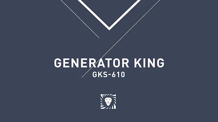 Generator King - Scania 550kVA