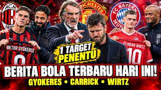 Download lagu Latest Football News: Man United SET DEADLINE FOR CARRICK, Gyokeres to AC Milan, Wirtz to Bayern